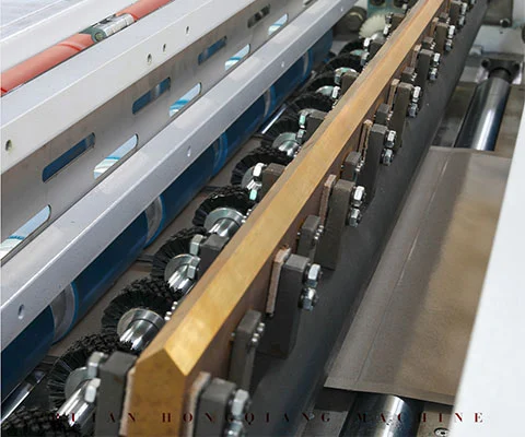 Intelligent Servo Hot Knife Powder Removal Laminating Machine